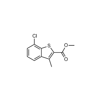 Methyl 7-chloro-3-methylbenzo[b]thiophene-2-carboxylate