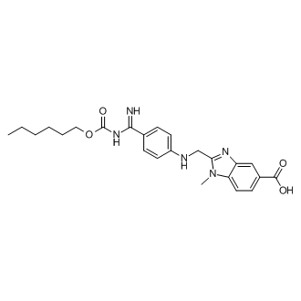 2-(((4-(N-((Hexyloxy)carbonyl)carbamimidoyl)phenyl)amino)methyl)-1-methyl-1H-benzo[d]imidazole-5-carboxylic acid (Dabigatran Impurity)