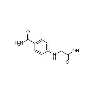 2-((4-Carbamoylphenyl)amino)acetic acid  (Dabigatran Impurity）
