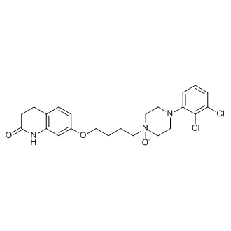 4-(2,3-dichlorophenyl)-1-(4-((2-oxo-1,2,3,4-tetrahydroquinolin-7-yl)oxy)butyl)piperazine 1-oxide  (Aripiprazole Impurity）