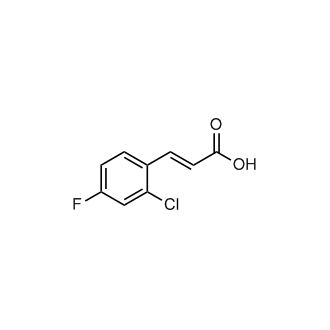 (E)-3-(2-Chloro-4-fluorophenyl)acrylic acid