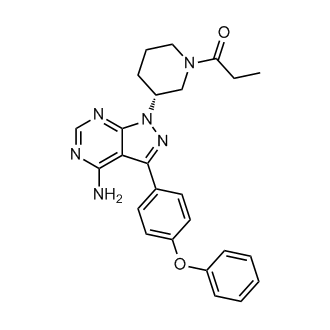 (R)-1-(3-(4-Amino-3-(4-phenoxyphenyl)-1H-pyrazolo[3,4-d]pyrimidin-1-yl)piperidin-1-yl)propan-1-one (Ibrutinib Impurity)