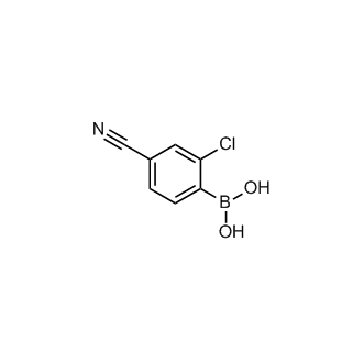 (2-Chloro-4-cyanophenyl)boronic acid