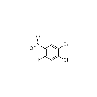 1-Bromo-2-chloro-4-iodo-5-nitrobenzene