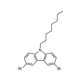 3,6-Dibromo-9-n-octyl-carbazole