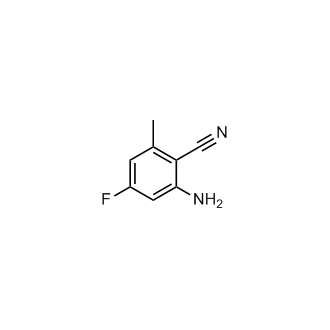 2-Amino-4-fluoro-6-methylbenzonitrile