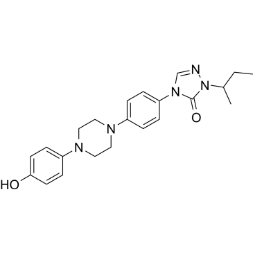 2-(Sec-butyl)-4-(4-(4-(4-hydroxyphenyl)piperazin-1-yl)phenyl)-2,4-dihydro-3H-1,2,4-triazol-3-one