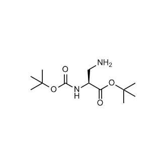 Tert-butyl (S)-3-amino-2-((tert-butoxycarbonyl)amino)propanoate