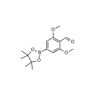 2,6-Dimethoxy-4-(4,4,5,5-tetramethyl-1,3,2-dioxaborolan-2-yl)benzaldehyde