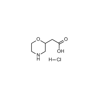 2-(Morpholin-2-yl)acetic acid hydrochloride