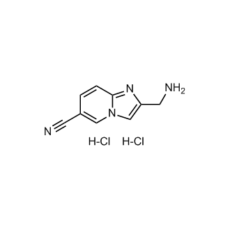 2-(Aminomethyl)imidazo[1,2-a]pyridine-6-carbonitrile dihydrochloride