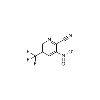 3-Nitro-5-(trifluoromethyl)picolinonitrile