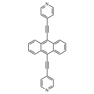 9,10-Bis(pyridin-4-ylethynyl)anthracene