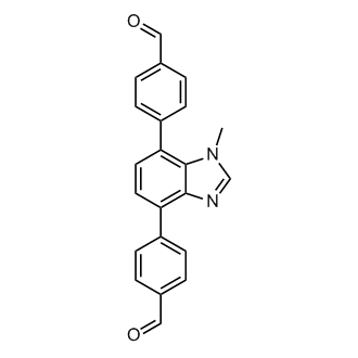 4,4'-(1-Methyl-1H-benzo[d]imidazole-4,7-diyl)dibenzaldehyde