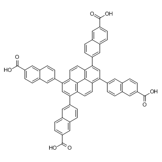 6,6',6'',6'''-(Pyrene-1,3,6,8-tetrayl)tetrakis(2-naphthoicacid)