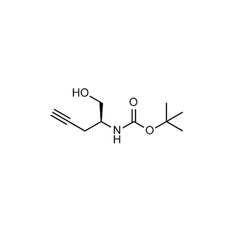 tert-Butyl(S)-(1-hydroxypent-4-yn-2-yl)carbamate