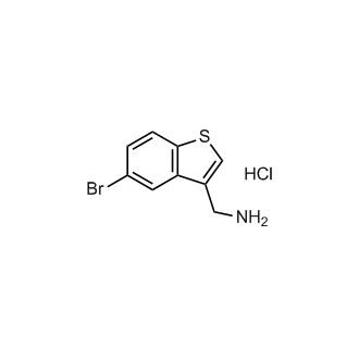 (5-Bromobenzo[b]thiophen-3-yl)methanaminehydrochloride