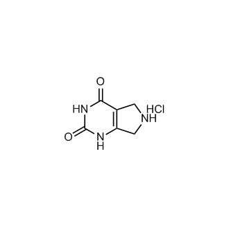 1,5,6,7-Tetrahydro-2H-pyrrolo[3,4-d]pyrimidine-2,4(3H)-dione hydrochloride