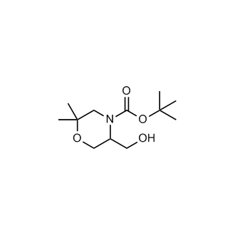 tert-Butyl 5-(hydroxymethyl)-2,2-dimethylmorpholine-4-carboxylate