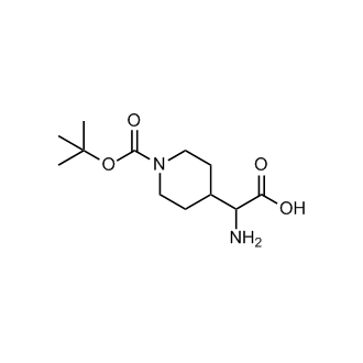2-Amino-2-(1-(tert-Butoxycarbonyl)piperidin-4-yl)aceticacid