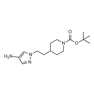 tert-Butyl 4-(2-(4-amino-1H-pyrazol-1-yl)ethyl)piperidine-1-carboxylate