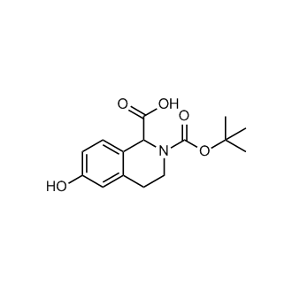 2-(tert-Butoxycarbonyl)-6-hydroxy-1,2,3,4-tetrahydroisoquinoline-1-carboxylicacid