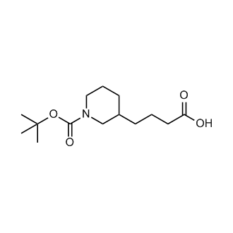 4-(1-(tert-Butoxycarbonyl)piperidin-3-yl)butanoicacid