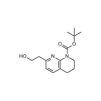 tert-Butyl7-(2-hydroxyethyl)-3,4-dihydro-1,8-naphthyridine-1(2H)-carboxylate