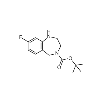 tert-Butyl 8-fluoro-1,2,3,5-tetrahydro-4H-benzo[e][1,4]diazepine-4-carboxylate