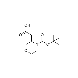 2-(4-(tert-Butoxycarbonyl)morpholin-3-yl)aceticacid