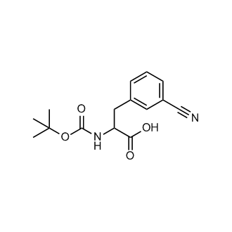 2-((tert-Butoxycarbonyl)amino)-3-(3-cyanophenyl)propanoicacid
