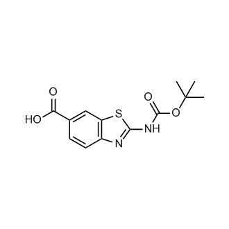 2-((tert-Butoxycarbonyl)amino)benzo[d]thiazole-6-carboxylicacid