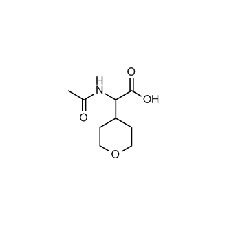 2-Acetamido-2-(tetrahydro-2H-pyran-4-yl)aceticacid