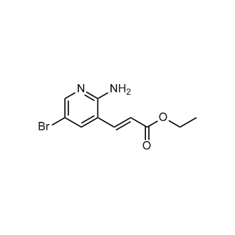 Ethyl (E)-3-(2-amino-5-bromopyridin-3-yl)acrylate