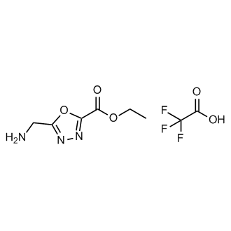 Ethyl 5-(aminomethyl)-1,3,4-oxadiazole-2-carboxylate2,2,2-trifluoroacetate