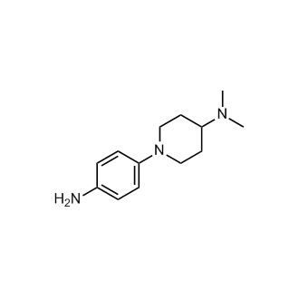 1-(4-Aminophenyl)-N,N-dimethylpiperidin-4-amine