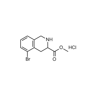 Methyl5-bromo-1,2,3,4-tetrahydroisoquinoline-3-carboxylatehydrochloride
