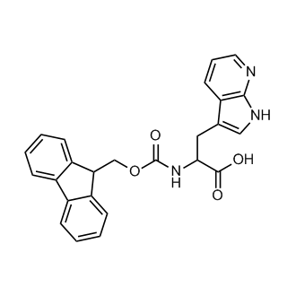 2-((((9H-Fluoren-9-yl)methoxy)carbonyl)amino)-3-(1H-pyrrolo[2,3-b]pyridin-3-yl)propanoicacid