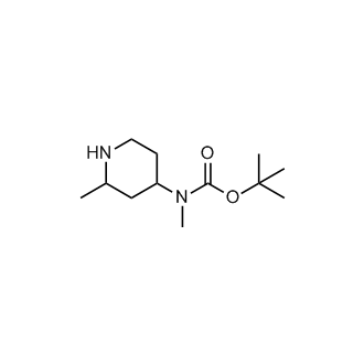 Tert-butyl methyl(2-methylpiperidin-4-yl)carbamate