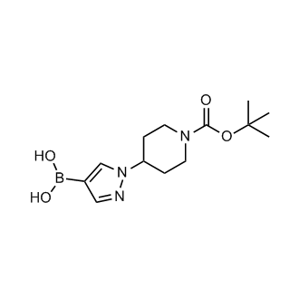 (1-(1-(Tert-butoxycarbonyl)piperidin-4-yl)-1H-pyrazol-4-yl)boronic acid