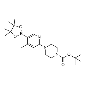 Tert-butyl 4-(4-methyl-5-(4,4,5,5-tetramethyl-1,3,2-dioxaborolan-2-yl)pyridin-2-yl)piperazine-1-carboxylate