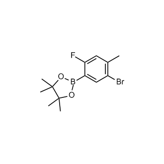 2-(5-Bromo-2-fluoro-4-methylphenyl)-4,4,5,5-tetramethyl-1,3,2-dioxaborolane