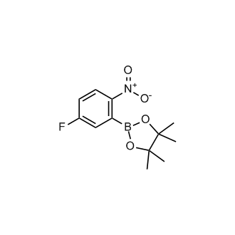2-(5-Fluoro-2-nitrophenyl)-4,4,5,5-tetramethyl-1,3,2-dioxaborolane