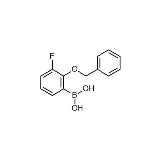 (2-(Benzyloxy)-3-fluorophenyl)boronic acid