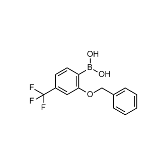 (2-(Benzyloxy)-4-(trifluoromethyl)phenyl)boronic acid