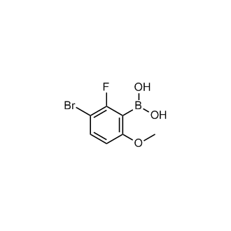 (3-Bromo-2-fluoro-6-methoxyphenyl)boronic acid