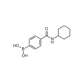 (4-(Cyclohexylcarbamoyl)phenyl)boronic acid