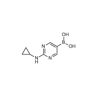 (2-(Cyclopropylamino)pyrimidin-5-yl)boronic acid