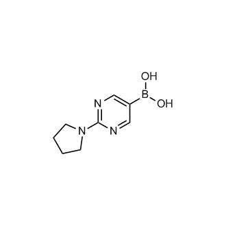 (2-(Pyrrolidin-1-yl)pyrimidin-5-yl)boronic acid