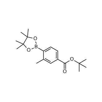 tert-Butyl 3-methyl-4-(4,4,5,5-tetramethyl-1,3,2-dioxaborolan-2-yl)benzoate